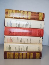 Lot of 6 1970s Editions Reader's Digest Condensed Books Decor Hardcover Vintage picture