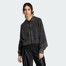 adidas women SST DOUBLE LAYERED CROPPED TRACK TOP picture
