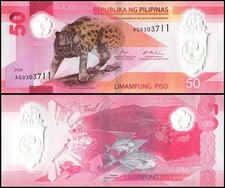 Philippines 50 Piso, 2025, P-237, UNC, Polymer picture