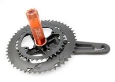 FSA Gossamer Pro 50/34T Compact Crankset 170mm BB386 EVO 30mm Spindle Alloy picture