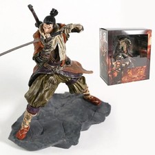 Sekiro Shadows Die Twice Wolf 21cm PVC Action Figure Statue Collectible Model picture