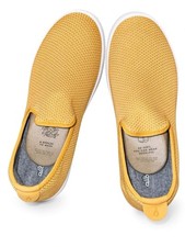 allbirds Men's Woolless Slip-On Sneakers in Bright Yellow Tree Lounger Men’s 10 picture
