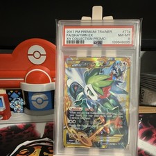 Pokemon Co. Shaymin EX 077A/108 Alternate Art Promo Holo English PSA 8 picture