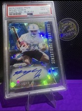 Panini 2019 Prizm Sensational Signatures Myles Gaskin Blue Ice Auto /10 PSA 10 picture