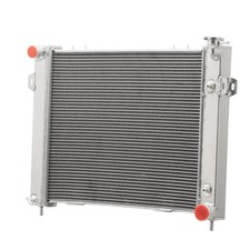 for Jeep Grand Cherokee 1993-1997 V8 5.2L 2ROWS Full Aluminum Crossflow Radiator picture