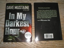 SIGNED 1st print IN MY DARKEST HOUR : A Memoir by Dave Mustaine NEW Hardcover picture