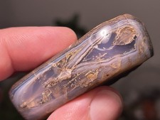 Polished Holley Blue Agate - 47 Grams picture