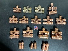 NIBCO VIEGA EPC PROPRESS COPPER TEES FITTINGS QTY (32)  PLUMBING *MADE IN USA* picture