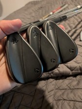 Good Right TaylorMade Milled Grind 3 black wedge set.50,54,58...... picture