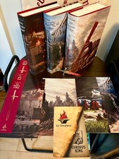 SIGNED The First Law Trilogy Joe Abercrombie Lit Escalates Kickstarter + Extras picture