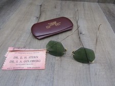 Antique B&L Bausch Lomb 1/10 12K GF Ful-Vue Wire Rim Glasses w Case Sunglasses picture