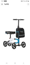 BlessReach Steerable Knee Scooter for Adults, Foldable w/ Dual Brake,  Various picture