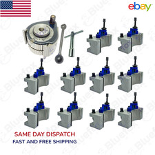 A1 40Position Quick Change Tool Post 11 pc For 150-300mm Lathe 6