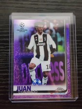 2018-19 Topps Chrome UEFA Champions League - Juan Cuadrado #67 Purple Refractor picture