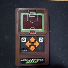 VINTAGE 1978 MATTEL ELECTRONICS HANDHELD SOCCER GAME Tested & It works picture