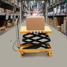 770lb Load Scissor Lift Table Hydraulic Lift Table Cart 35.8*19.7in Table Size picture