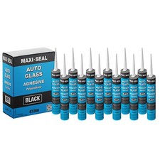 Maxi-Seal Black Polyurethane Windshield Adhesive, Fast Curing Non-sag 12 Pack picture