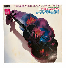 RCA Victor VICS-1037 Tchaikovsky Violin Concerto Szeryng/Munch BSO LP picture