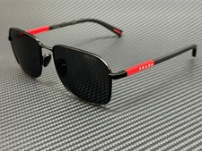 PRADA LINEA ROSSA PS A51S 1BO06F Matte Black Grey Men's 57 mm Sunglasses picture