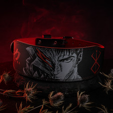Berserk Anime Weightlifting Belt Leather Gym Fitness Powerlifting Back Support picture
