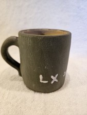 Pisgah Forest Pottery Cup with what I believe is an experimental cameo? 1950 picture