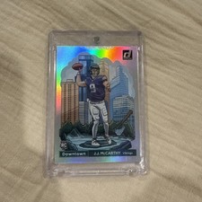 2024 Panini Donruss J.J. McCarthy #11 Downtown RC picture