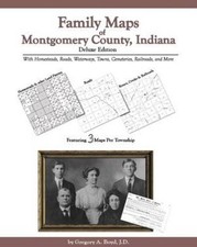 Genealogy Family Maps Montgomery County Indiana picture