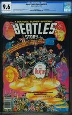 Marvel Comics Super Special #4 CGC 9.6 The Beatles Story picture