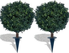 kyesyes Artificial Boxwood Ball Bush 27