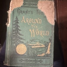 J. F. Packard Grant's Tour Around the World HC Illustrated Forshee 1880 Eng picture