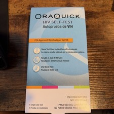 Lot of 2 OraQuick HIV NO PRESCRIPTION NEEDED Self-Tests Expires 5-31-2028 picture