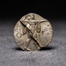 Stater Poseidonia Lucania Ancient Greece Incuse Poseidon 520 500 BC Coin picture