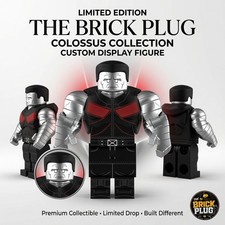 Custom Brick Figure – Colossus Inspired Collectible – 7cm picture