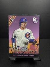 2024 Topps Big League Pete Crow-Armstrong #GV-24 Good Vibrations Insert RC Cubs picture