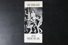 Vintage 1967-68 David Lipscomb College Basketball Press Guide Bisons Schedule picture