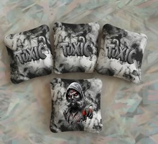 TOXIC -  Pro Cornhole Bags - 4 Bags picture