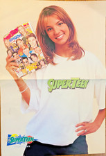 Britney Spears / JC Chasez SuperTeen Double-Sided Poster 11 x 16 picture