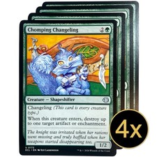 4x Chomping Changeling ECL MTG Playset NM #172 picture