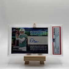 2025 Panini Prizm Quinn Ewers Sensational Signatures Navy Camo Auto /25 PSA 10 picture