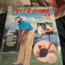Putt O scope Precision Optical Putting Tutor Portable w/ Vinyl Case & Balls picture