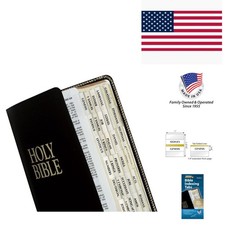 Elegant Gold-Edged Bible Indexing Tabs - 80 Durable Tabs for Easy Navigation picture
