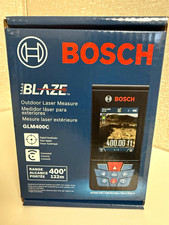 Bosch BLAZE GLM400C Laser Distance Measurer, LCD Display, 400 ft picture