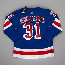 Igor Shesterkin #31 Rangers Adidas Primegreen Authentic Jersey 52 NWT VEZINA picture