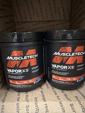 2 Pack MuscleTech VaporX5, Pre-Workout, Blue Razz Freeze EXP: 03/2027 picture