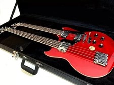 Double Neck Bass/Guitar 4/6 String Electric Guitar & Hard-Shell Case picture