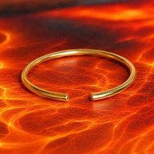 Waterproof Gold Bracelet, Tarnish Free Bangle Bracelet, Everyday Bracelet, Bangl picture