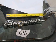 VINTAGE 1968 69 PLYMOUTH BARRACUDA EMBLEM SCRIPT OEM MOPAR 2786559 picture