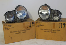 00-02 Mercedes-Benz W210 Left & Right Xenon Headlight Assemblies 210 820 4061 picture