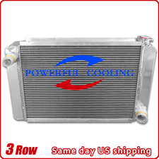 209657 Universal Aluminum Cooling Radiator Fit GM Chevy Low Profile 26