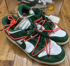 Nike Dunk Low x Off-White Pine Green dunk size Mens US 10.5 picture